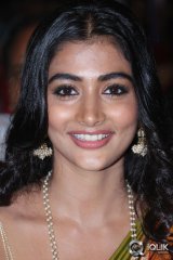 Pooja Hegde at Oka Laila Kosam Audio Launch